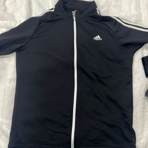 Large adidas zip up